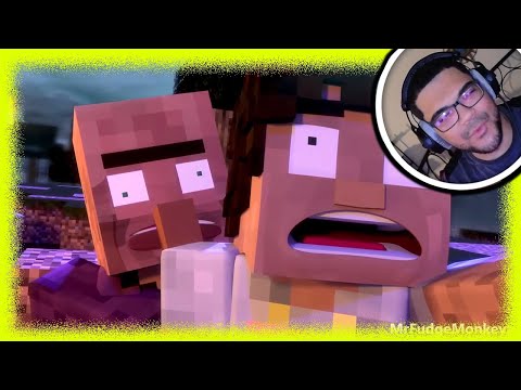 Annoying villagers 58 - Minecraft Animation (REACTION VIDEO)