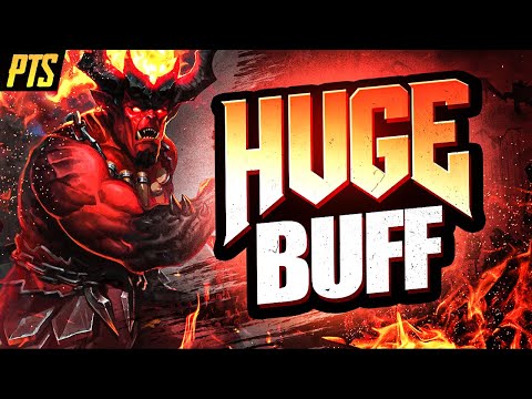 GROHK GETS HUGE BUFF | PTS Paladins Gameplay