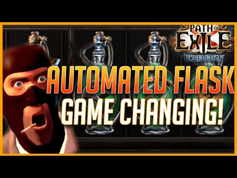 Path of Exile's NEW Flask Macro Currency!
