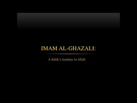 Imam Al Ghazali - Spiritual Psychologist (summarized lessons)