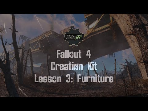Fallout 4 Creation Kit Tutorial: Your Own Furniture - Fliteska
