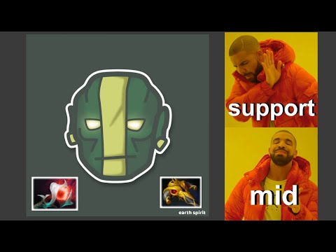 You don't need to be TOPSON or w33ha to try out Earth Spirit mid (destroy opponent in ancient games)