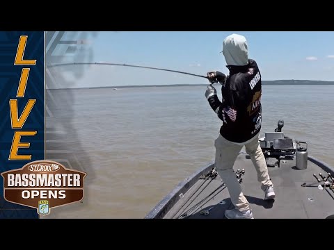 Andrew Loberg charging late on Championship Saturday