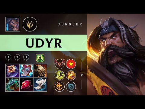 Udyr Jungle vs Kha'Zix - VN Grandmaster Patch 26.02