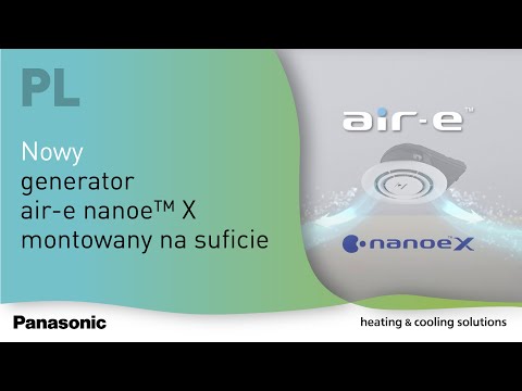 PL – Nowy generator air-e nanoe™ X montowany na suficie - zdjęcie