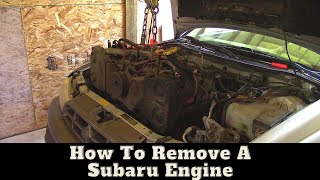 How To Remove A Subaru Engine