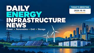 Daily Energy Infra Deals | October 16, 2026