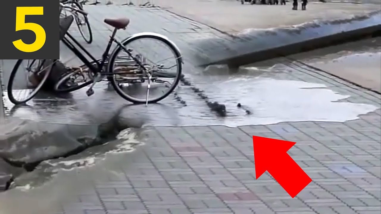 5 Ground Liquefactions Caught on Video