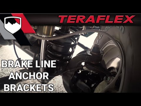 TeraFlex: Brake Line Anchor Bracket