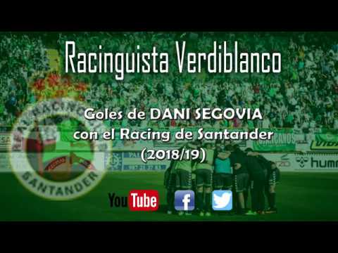 Goles de Dani Segovia con el Racing de Santander