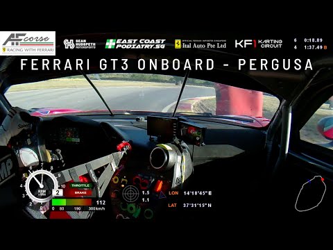 Practice Lap Pergusa Onboard 2021 - Ferrari 488 GT3 Evo