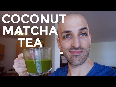 Coconut Matcha Tea - great Coffee alternative on Keto