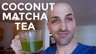 Coconut Matcha Tea - great Coffee alternative on Keto
