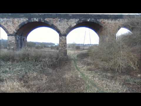 Waterdale Meadow and Clifton Viaduct from the air.