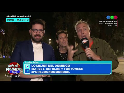 Marley, Betular y Tortonese se comieron todo en el Mercado de San Miguel - Por el Mundo Mundial 2022