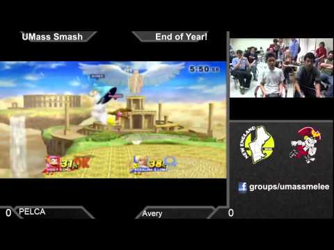 UMass Smash - Pelca vs Avery - Grand Finals - Smash For Wii U