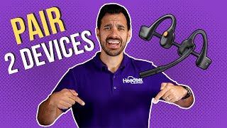 Video thumbnail for How to Connect Shokz OpenComm UC to Two Devices by Headset Advisor