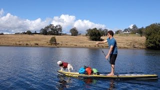 preview picture of video 'Beau Nixon SUP Manning River Paddle - Pet Friendly (3days / 46km)'