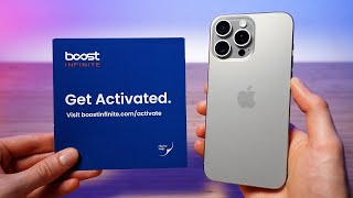 Boost Infinite iPhone 15 Pro Max: Unboxing, Setup, & First Impressions!