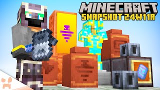 THE MACE, New Armor Trim, Breeze Rods, Chambers, + More! | Minecraft 1.21 Snapshot 24w11a