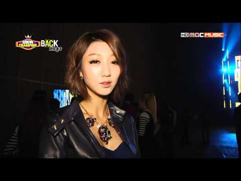 [HD 1080p] 131019 Nine Muses Show Champion Back Stage