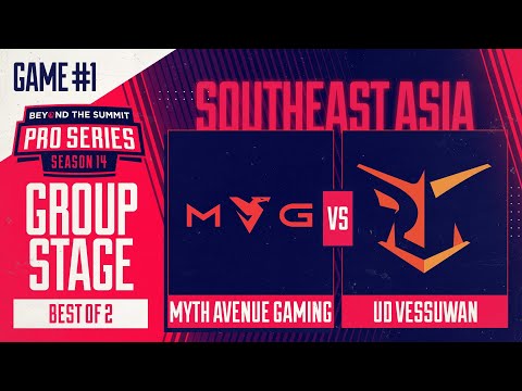 MAG vs UD Vessuwan Game 1 - BTS Pro Series 14 SEA: Groups w/ BluScale & Otomo