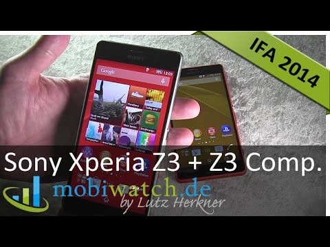 Sony Xperia Z3 vs. Z3 Compact: Erster Hands-on-Test
