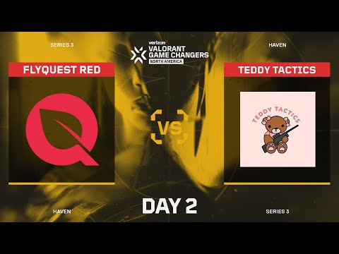 FlyQuest Red vs Teddy Tactics - Verizon VCT Game Changers Series 3 Open Qualifier - Day 2 Map 1