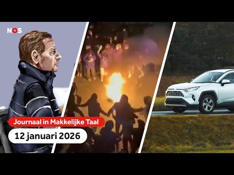 Grote rechtszaak, protesten in Iran, steeds meer auto’s gestolen.