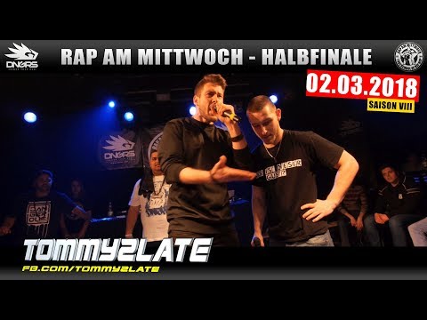 RAP AM MITTWOCH NÜRNBERG: 02.03.18 Halbfinale feat. TOMMY2LATE, GUSY, TRIPLEBEAT uvm. (3/4)