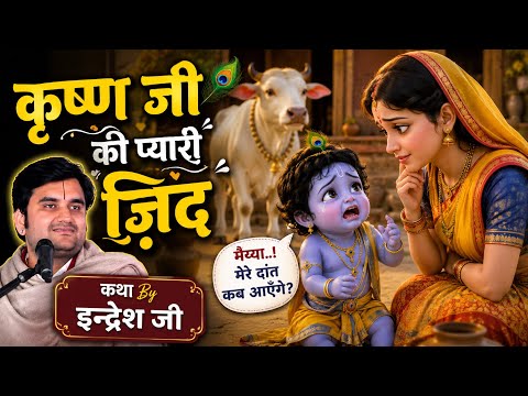 बाल गोपाल की प्यारी लीला | कृष्ण जी का बचपन❤️