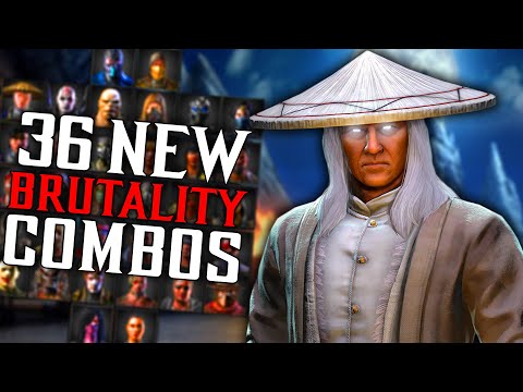 36 NEW Brutality Combos with EVERY CHARACTER in Mortal Kombat X