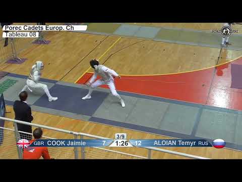 2020 xx T08 01 M F Team Porec CRO ZC Cadets BLUE Great Britain GBR vs RUSSIA RUS