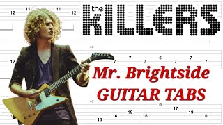 The Killers - Mr. Brightside | Rhythm & Lead GUITAR TABS | Cover | Tutorial | Lesson