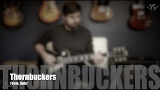 Video thumbnail for Suhr Thornbucker Pickups Demo by Visual Guy