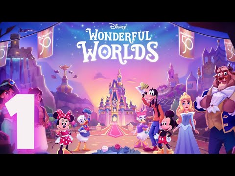 DISNEY WONDERFUL WORLDS - Gameplay Walkthrough Part #1 I Belle