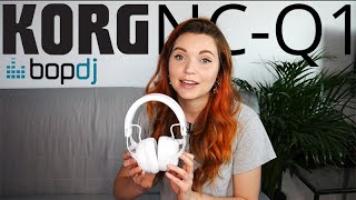 Video thumbnail for Korg NC-Q1 Noise Cancelling DJ Headphones: Feature Overview | Bop DJ by Bop DJ