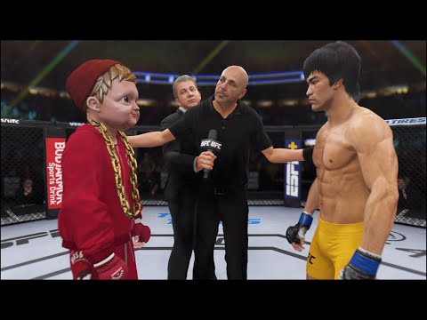 Bruce Lee vs. Hasbulla - EA Sports UFC 4 - Dragon Fight 🔥🐲