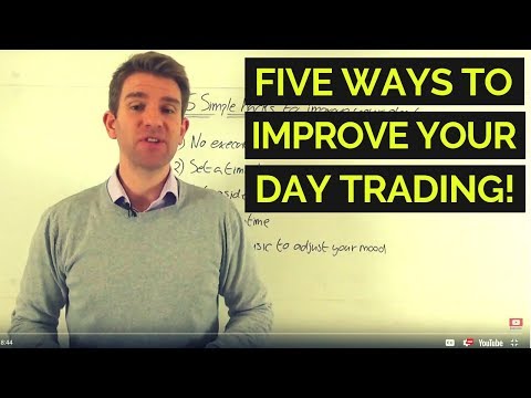 5 Ways to Improve Your Day Trading ⚒️ Video