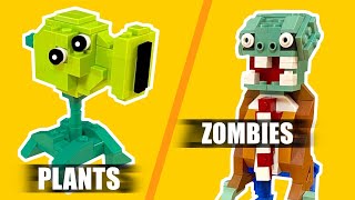 I Made LEGO Plants vs Zombies