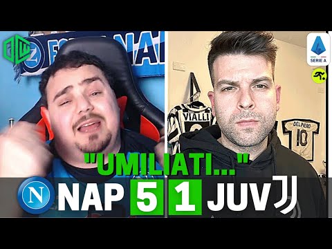 NAPOLI JUVENTUS 5-1 | TIFOSI NAPOLETANI TRISTI: “UMILIAZIONE CHE PASSERÀ ALLA STORIA!” | TIFOSIAMO