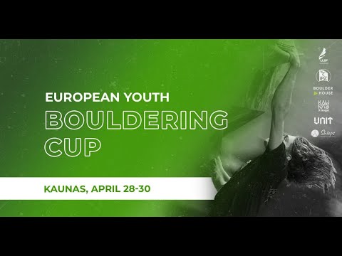 European Youth Bouldering Cup 2023 - Kaunas