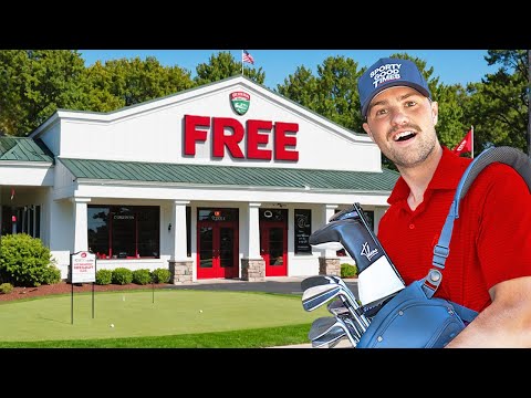 Ho giocato su un campo da golf gratuito