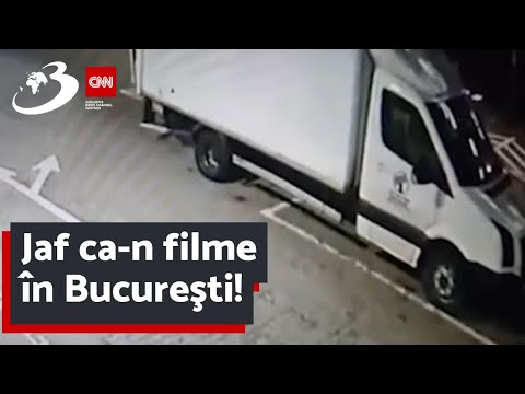 Jaf ca-n filme în Bucureşti! Hoţii au furat haine de 10.000 de euro din camion