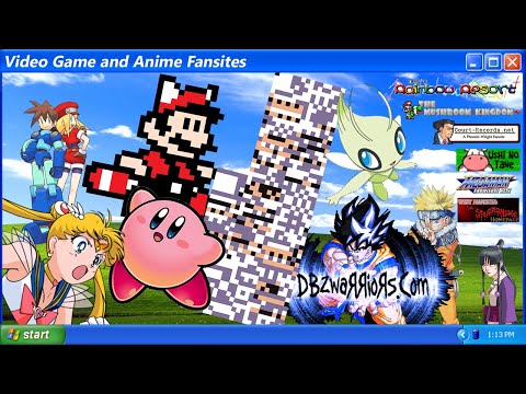 Weird Old Video Game & Anime Fansites
