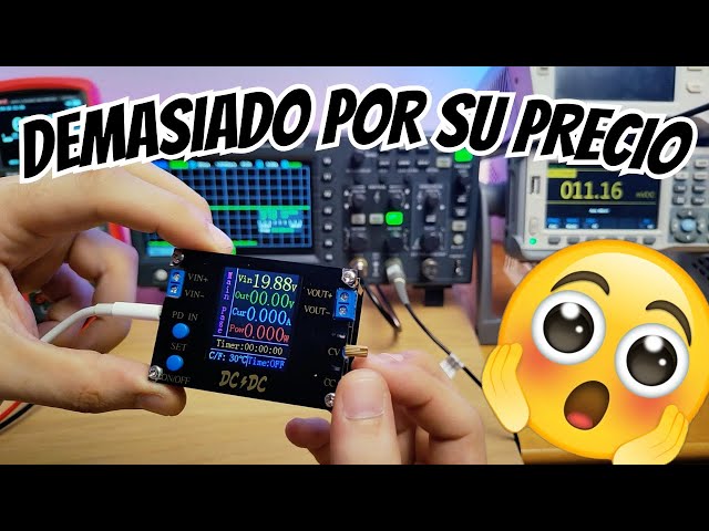 Vídeo relacionado con DollaTek Regulador de Entrada USB DC 3.5V-12V a 1.2V-24V Tarjeta convertidor Buck Boost