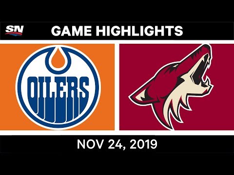NHL Highlights | Oilers vs Coyotes – Nov. 24, 2019