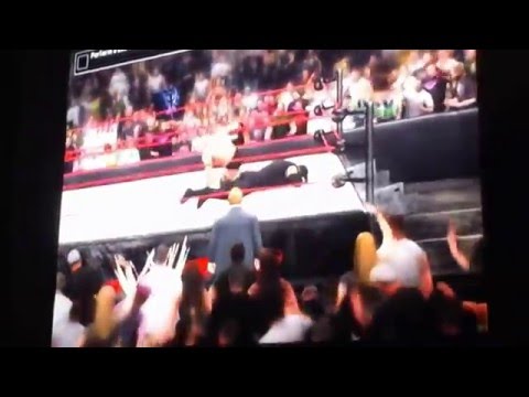 Stone cold vs undertaker rock bottom:in your house