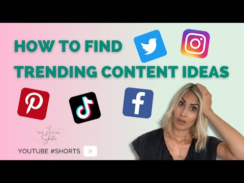 How To Find Trending Content Ideas! #shorts