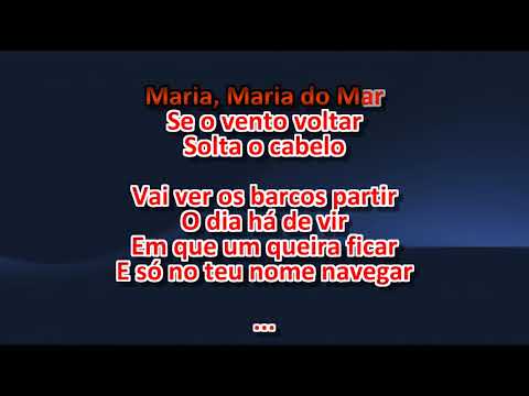 Luísa Sobral - Maria do Mar (Karaoke Version)